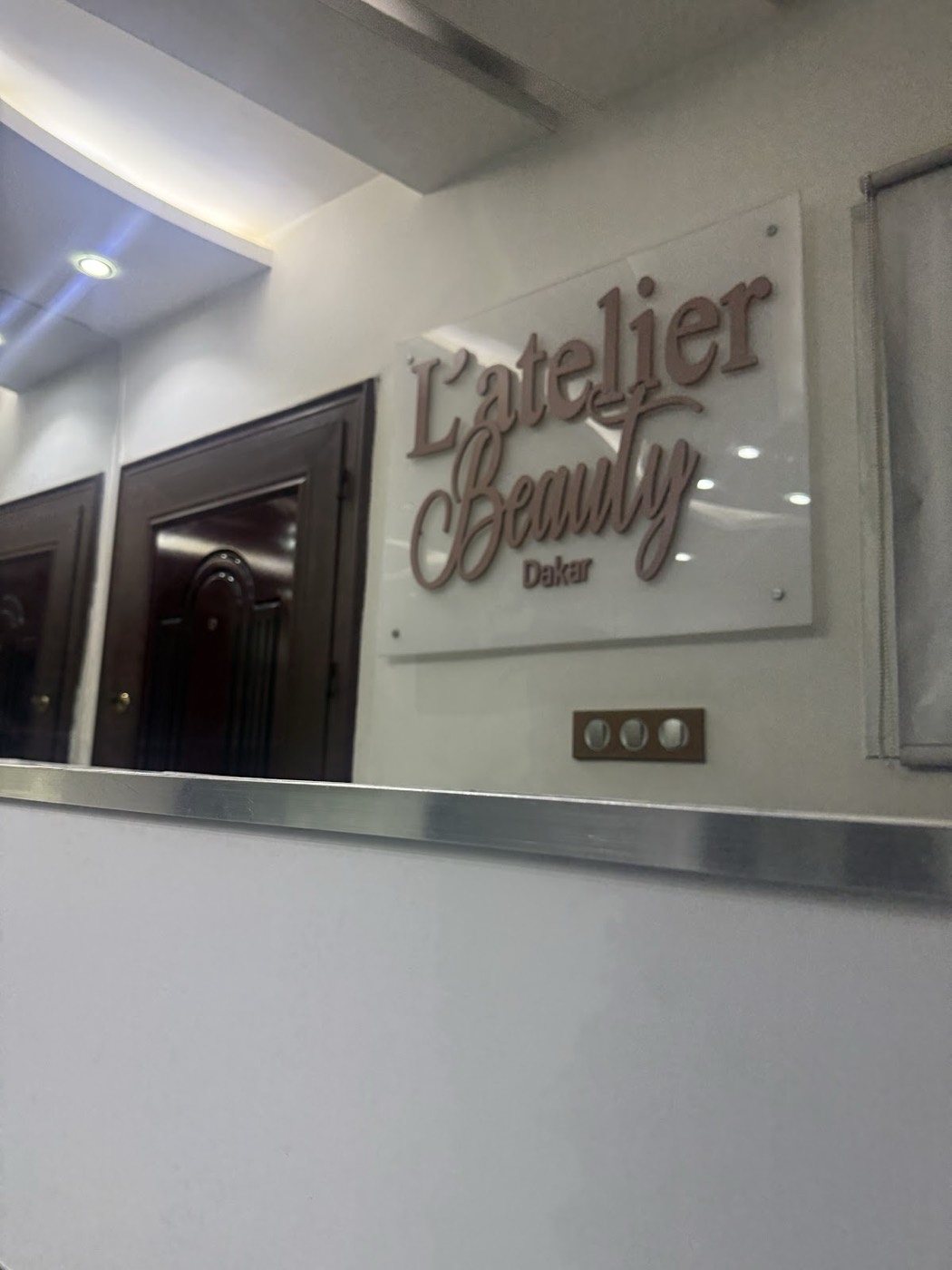 L'accueil de L'atelier Beauty Dakar